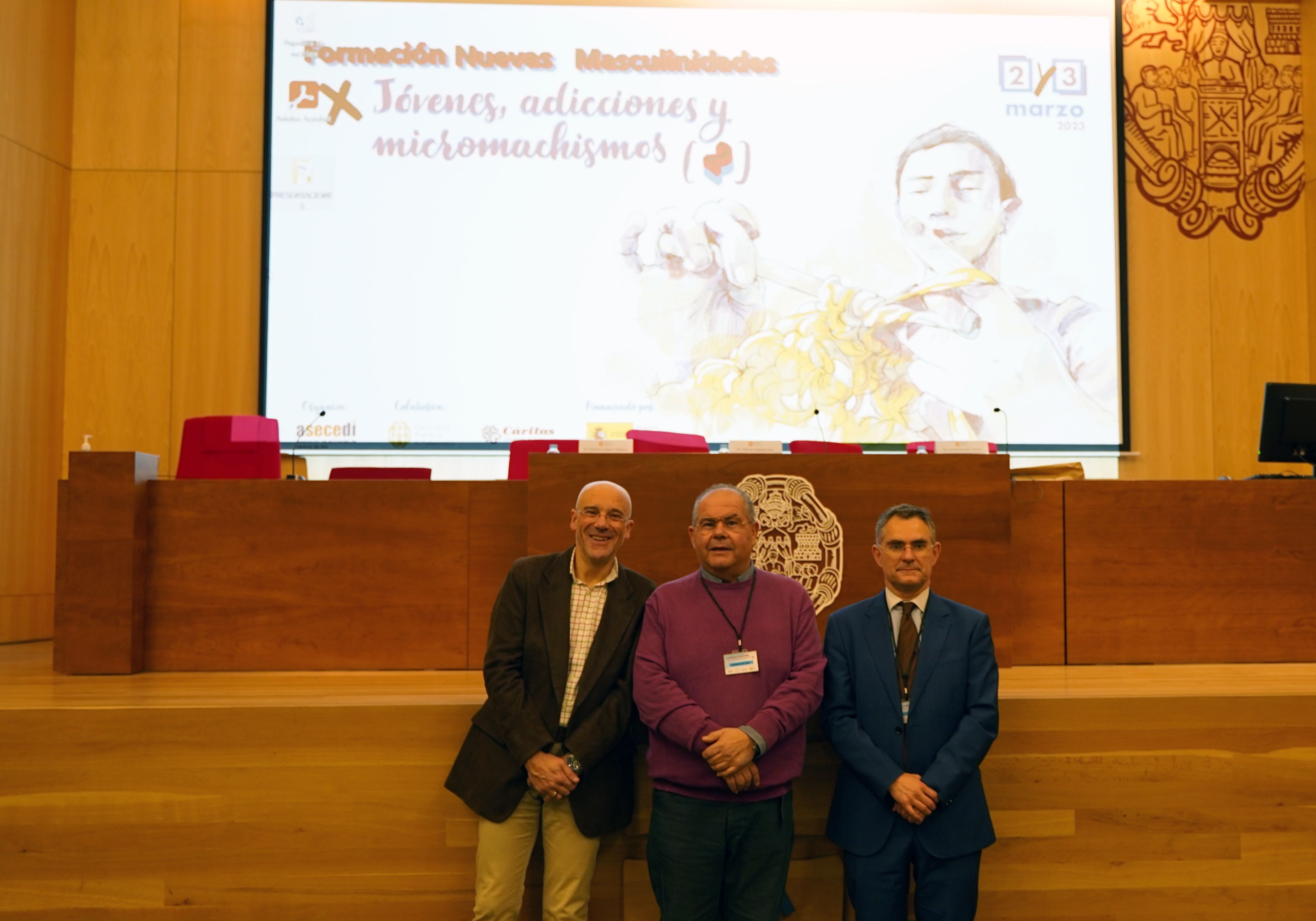 Más de 30 especialistas explican la relación entre jóvenes, adicciones y micromachismos