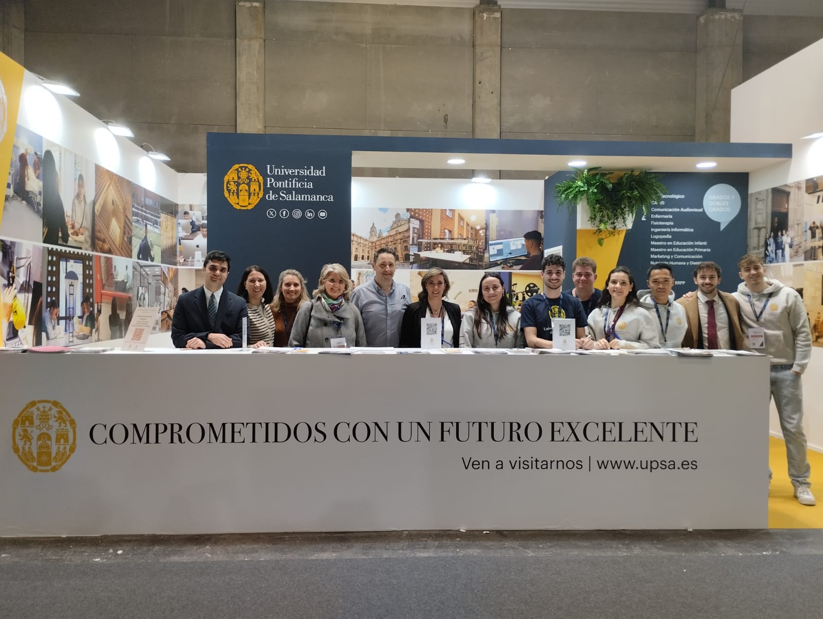 La UPSA participa en AULA con la oferta académica del curso 2025-2026