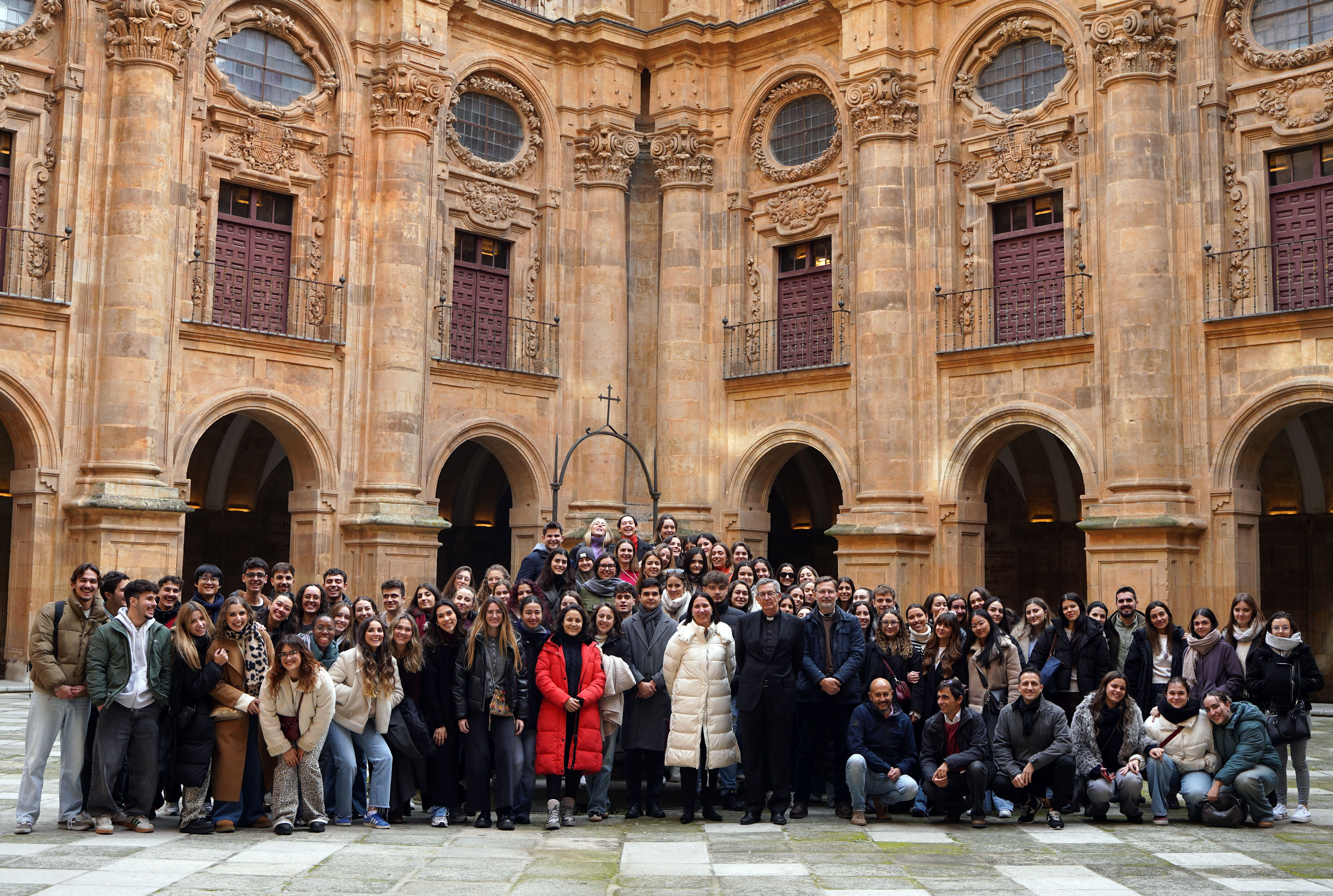 Visita de los estudiantes del Campus de Madrid ‘Salus Infirmorum’