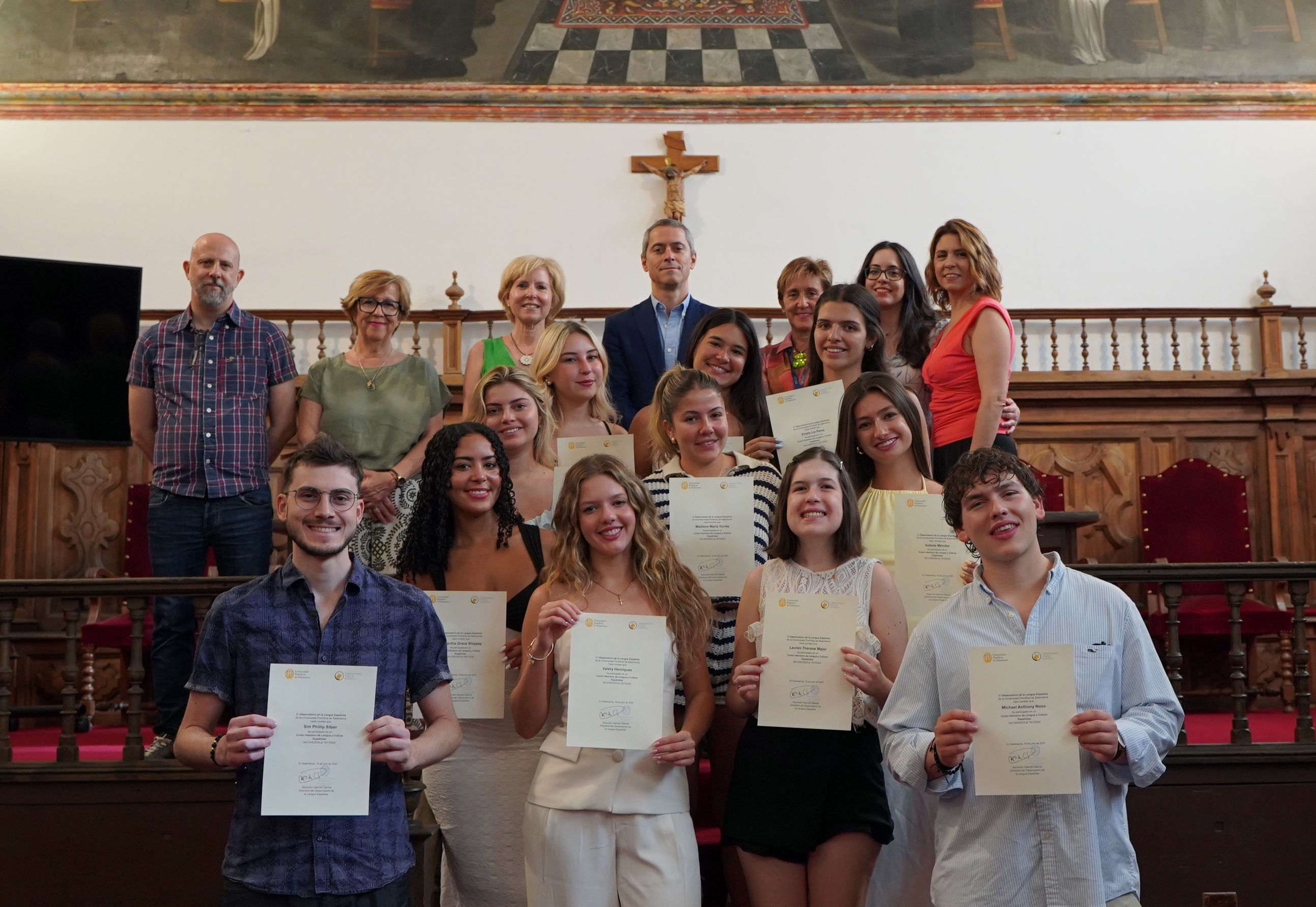 Despedida de los alumnos de Florida University, Napa Valley College y del Curso de Formación de Profesores E.L.E.