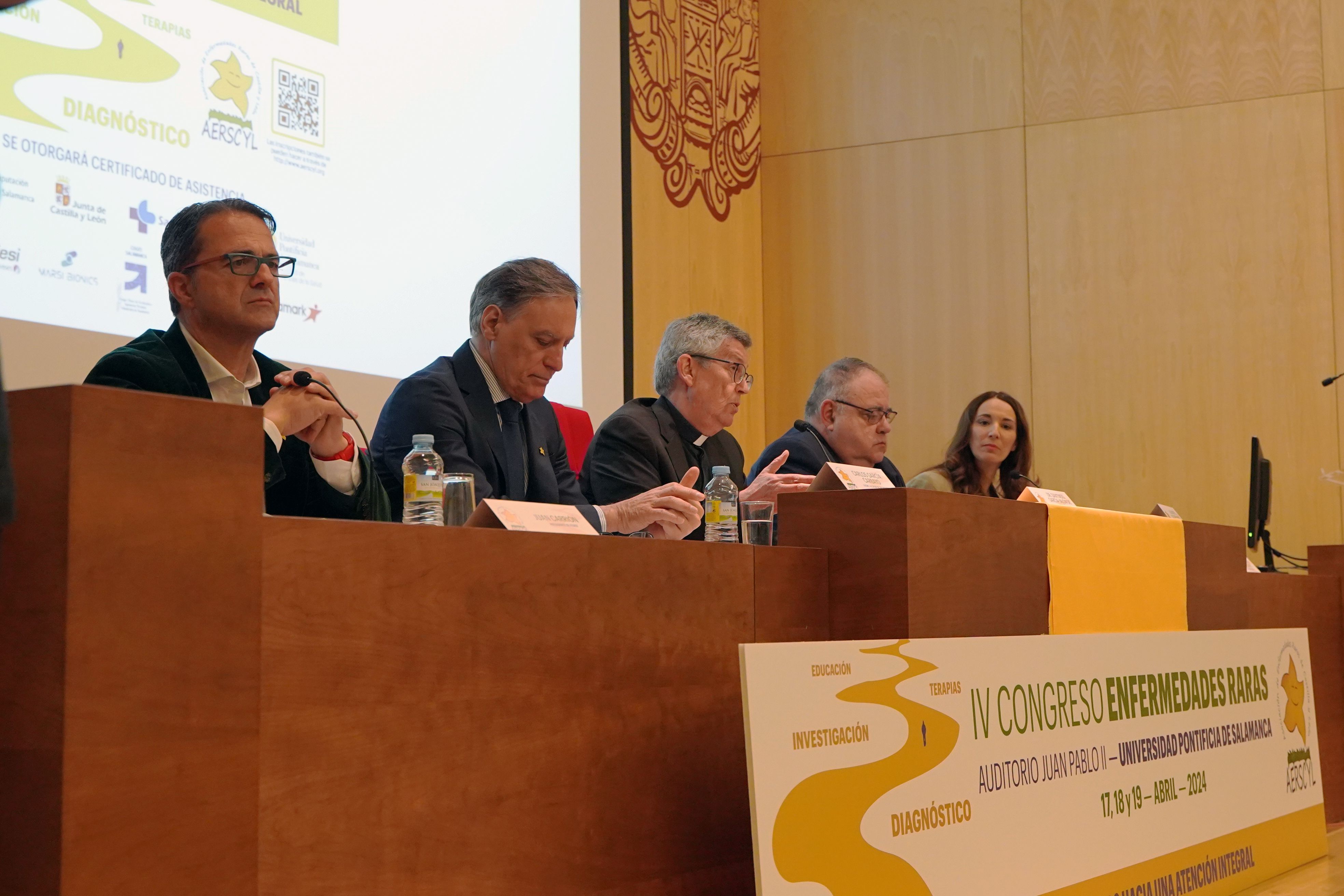 La Universidad Pontificia de Salamanca acoge el IV Congreso de Enfermedades Raras de AERSCYL