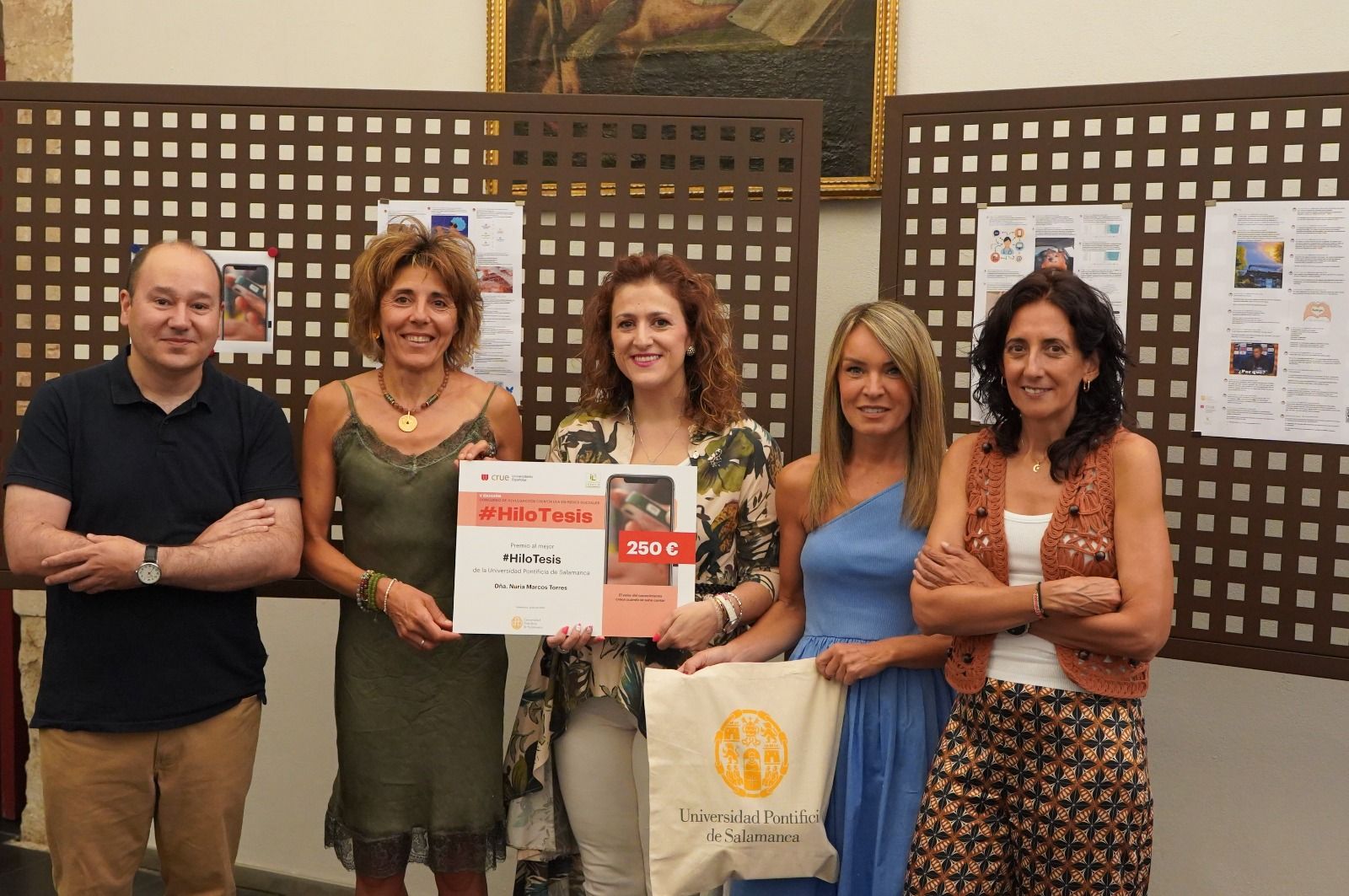 Nuria Marcos Torres, doctora de Innovación en Ciencias Sociales, ganadora del concurso #HiloTesis 2025’