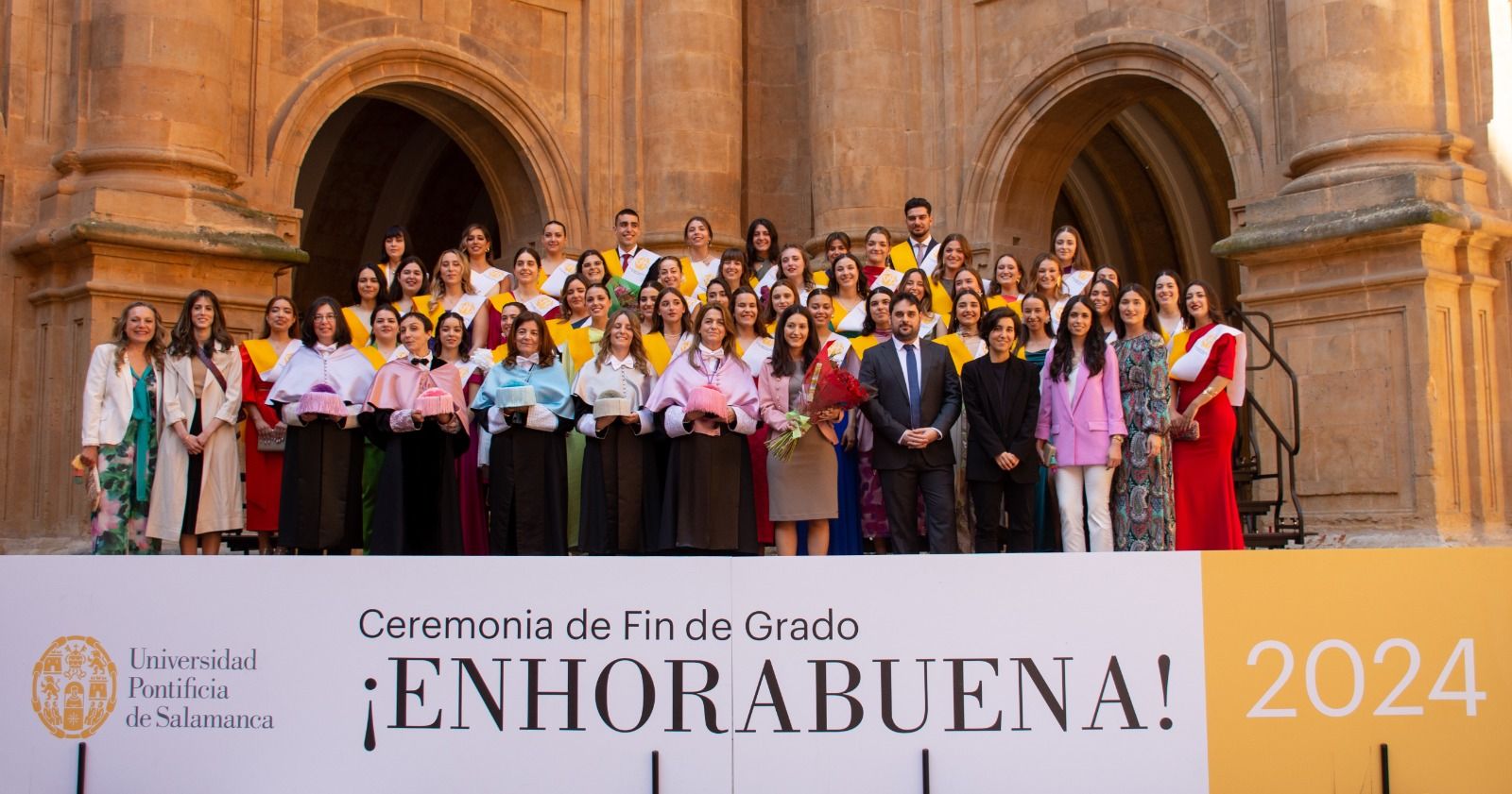 Los estudiantes de cuarto de Logopedia celebran su ceremonia de Fin de Grado