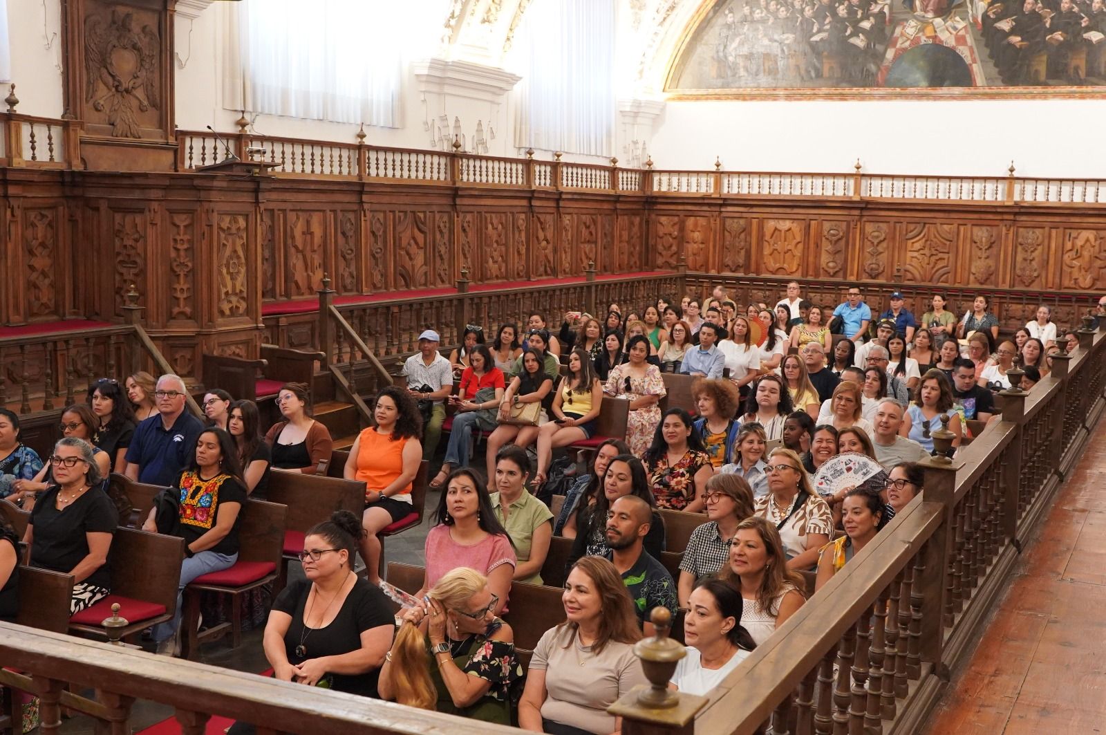 La UPSA recibe a más de un centenar de profesores de los másteres de Lengua y Cultura Españolas y Literatura Hispanoamericana
