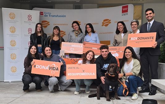 Exitosa campaña de registro de nuevos donantes de médula ósea de estudiantes de Salus Infirmorum