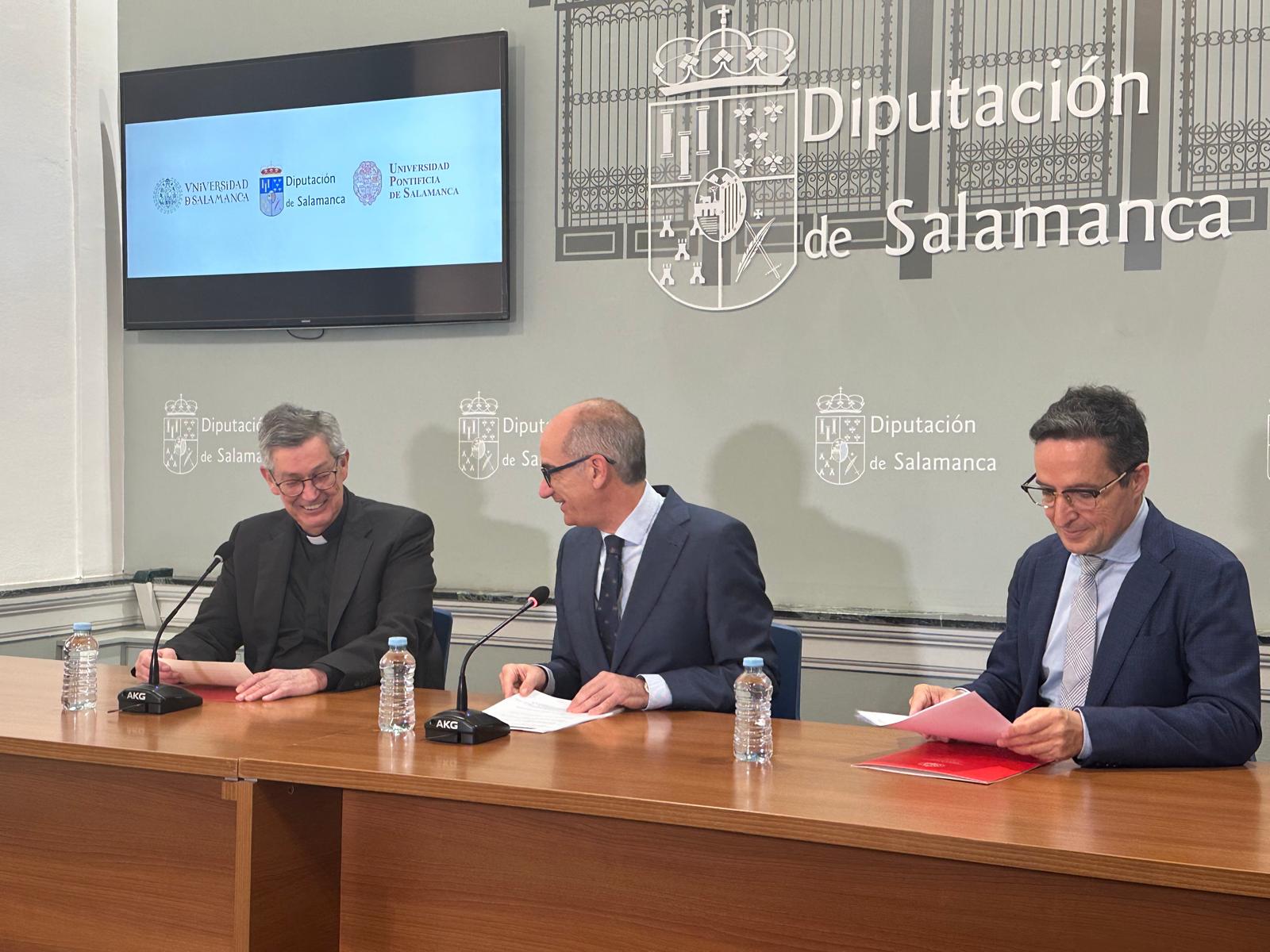 UPSA, USAL y Diputación ponen en marcha el IV Plan de Empleo Juvenil Universitario 