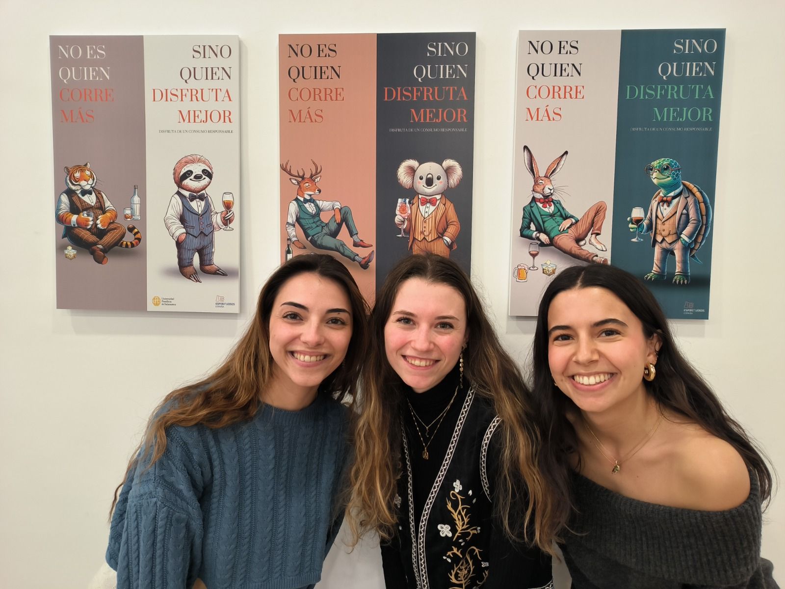 Alumnas del Grado en Publicidad y RRPP, premiadas en el Certamen Europeo ‘United In Moderation Award 2025’