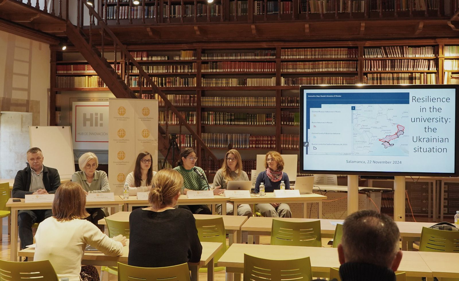 Resiliencia en la Universidad: reflexiones desde Ucrania en el marco del encuentro transnacional del proyecto UA-Talent-UP