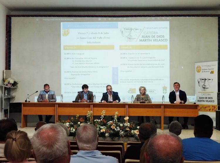 II Jornadas de la Cátedra 'Juan de Dios Martín Velasco'