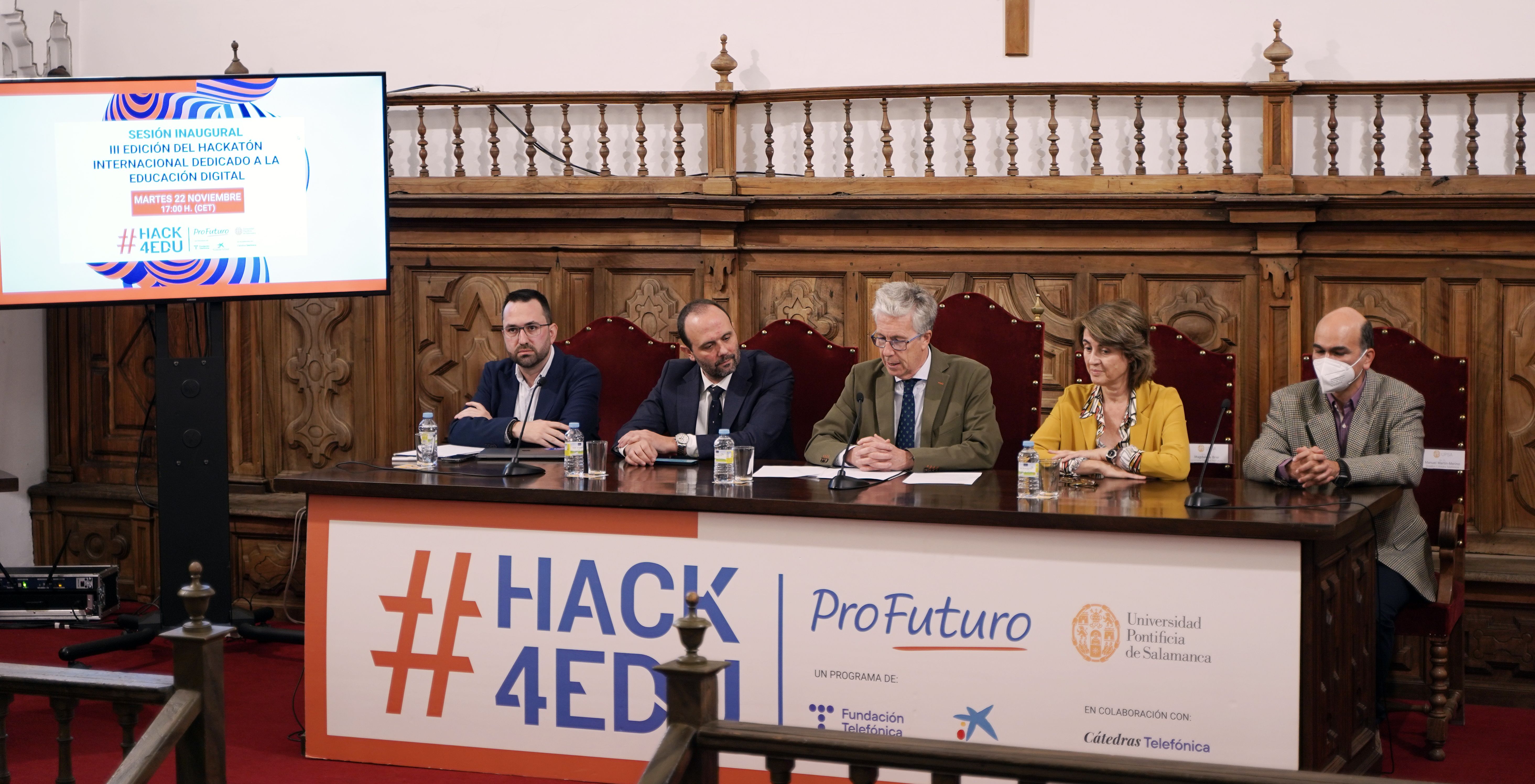 #hack4edu se inaugura en Salamanca para “programar el cambio” a través de la educación digital