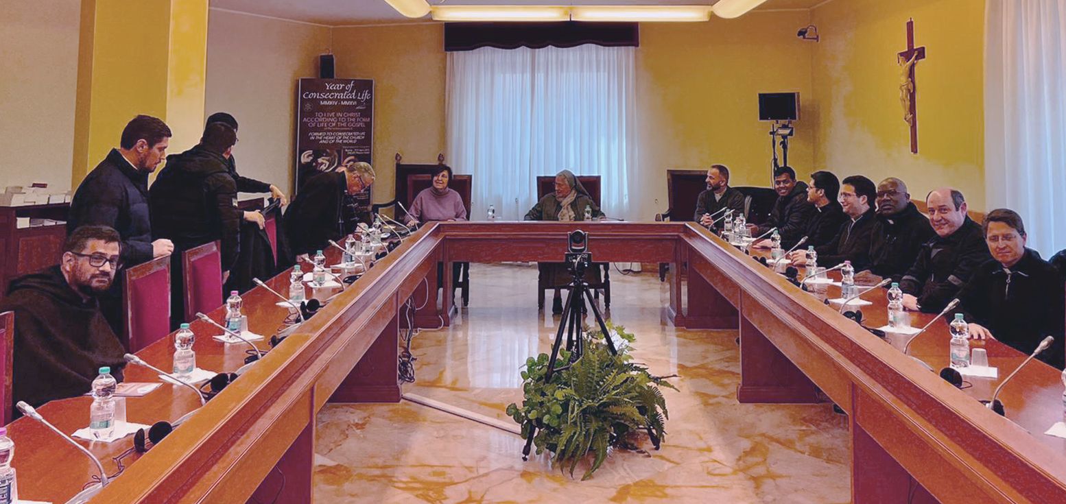 Los alumnos de Derecho Canónico visitan la Curia Romana