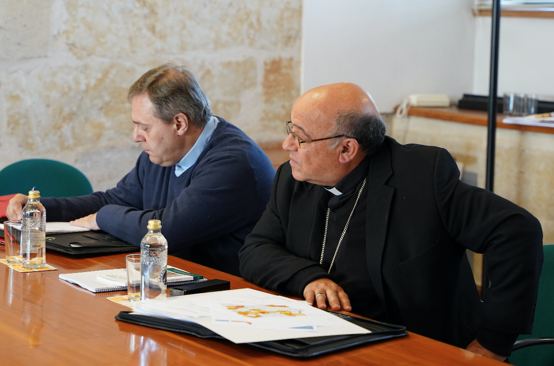 Encuentro del obispo de Salto (Uruguay) con profesores de la Facultad de Teología