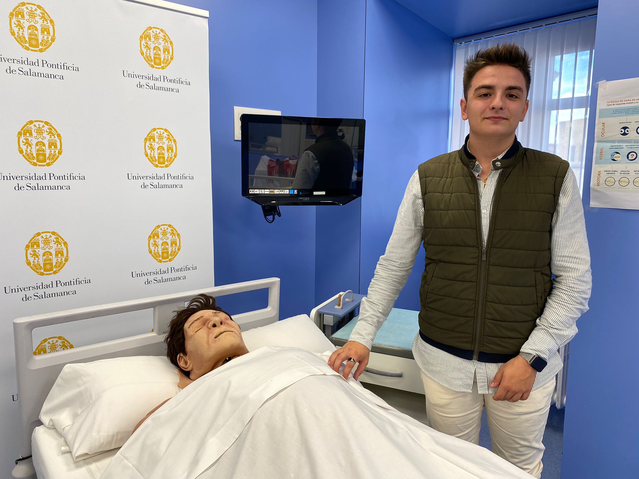 Alfredo Iglesias: “Las prácticas clínicas en los hospitales son un pilar fundamental para ser un buen enfermero”