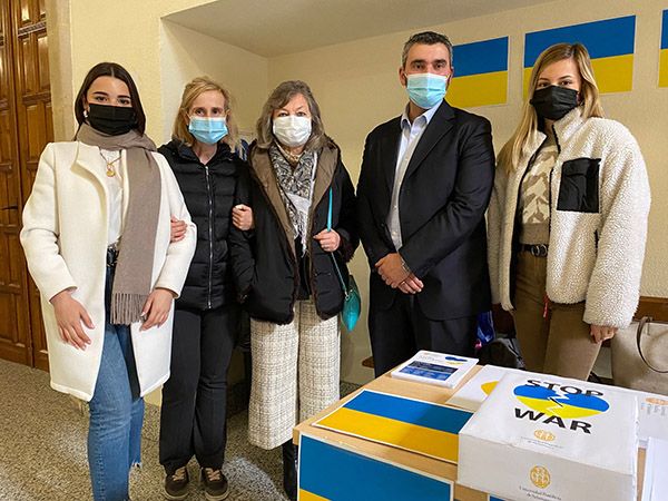 La campaña 'La UPSA con Ucrania' muestra el compromiso de la Universidad con el pueblo ucraniano