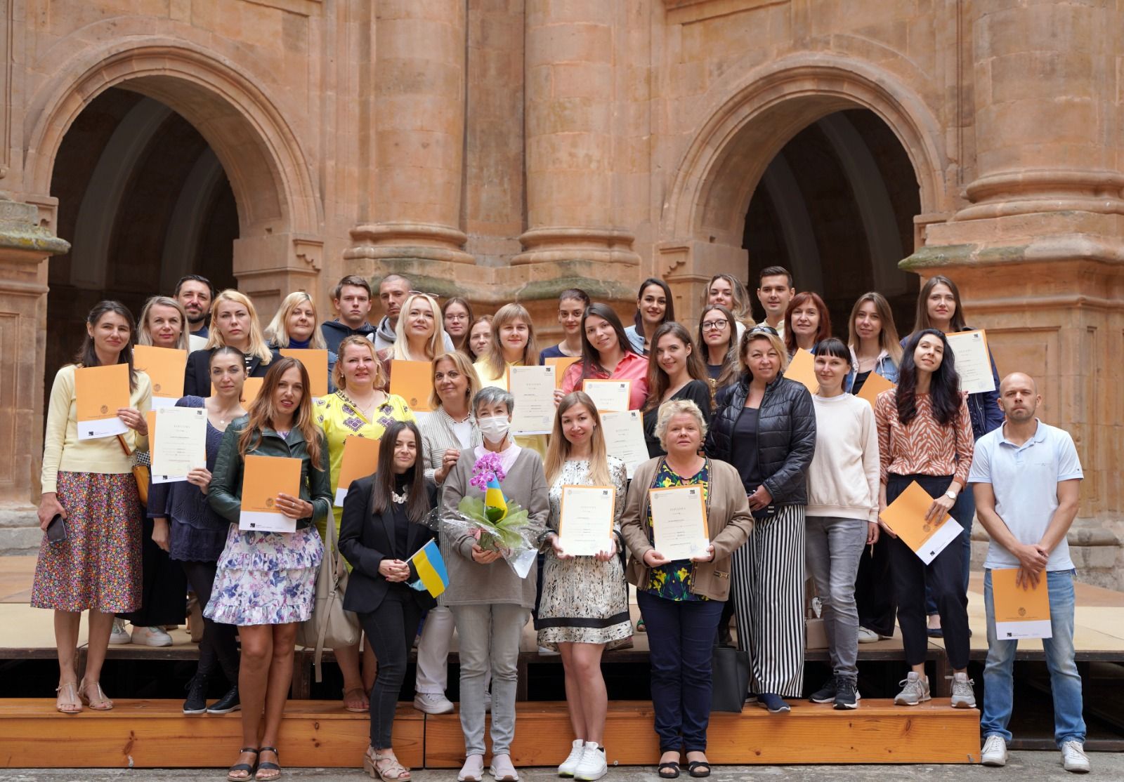 Finalizan los cursos de español gratuitos para más de 80 personas procedentes de Ucrania