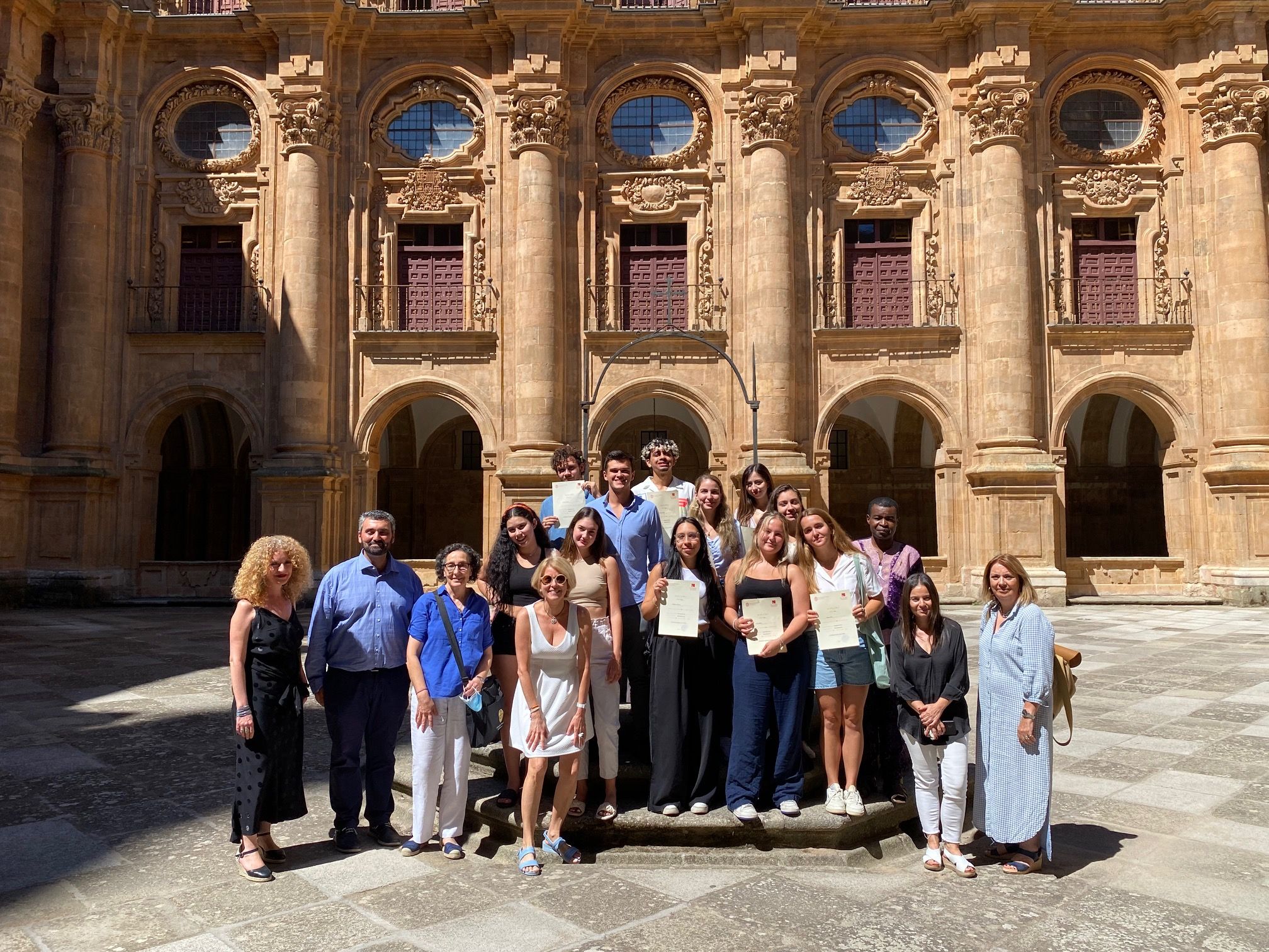 La UPSA despide a los alumnos de Florida International University y de University of Leeds