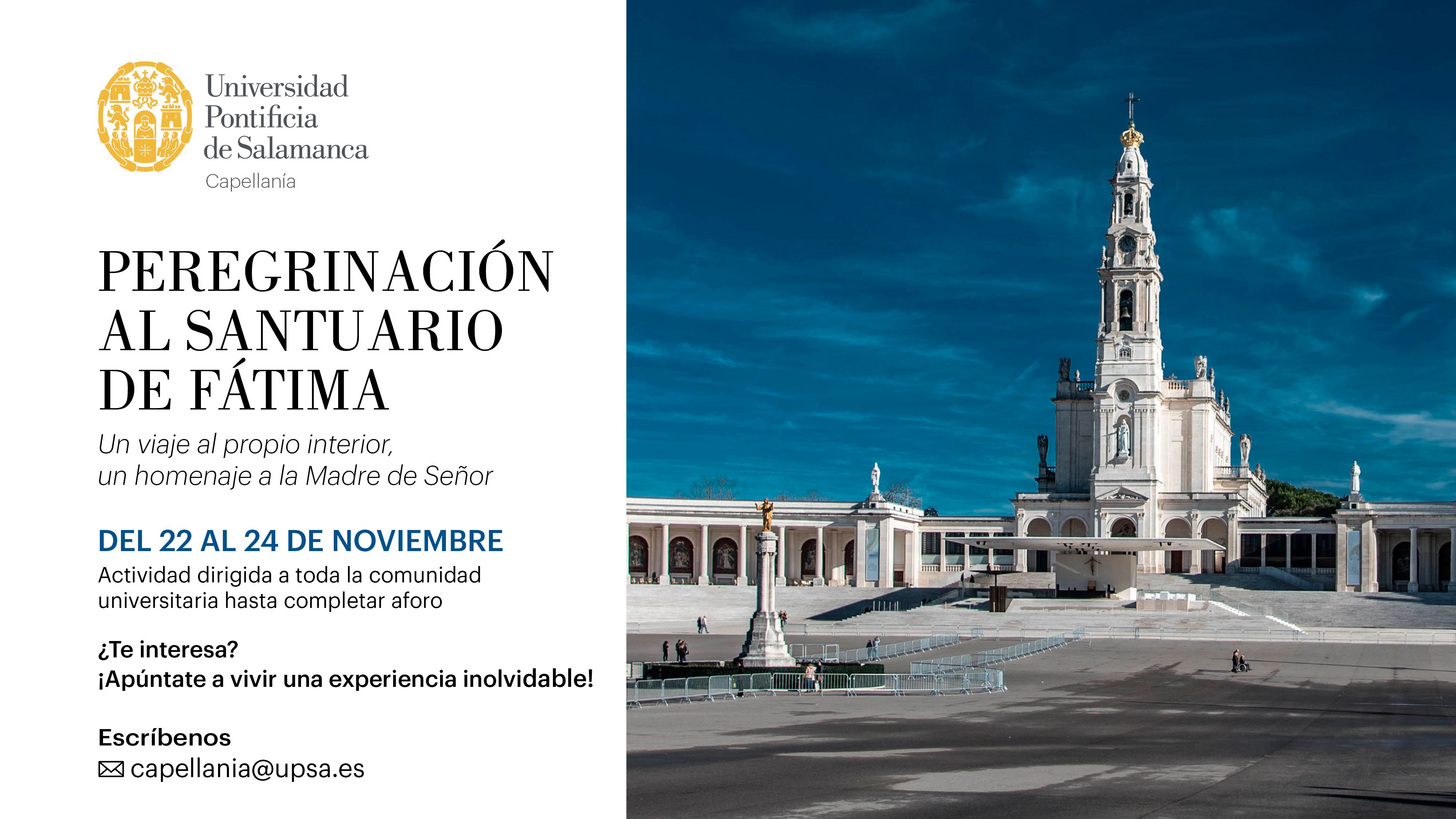 Peregrinación al Santuario de Fátima