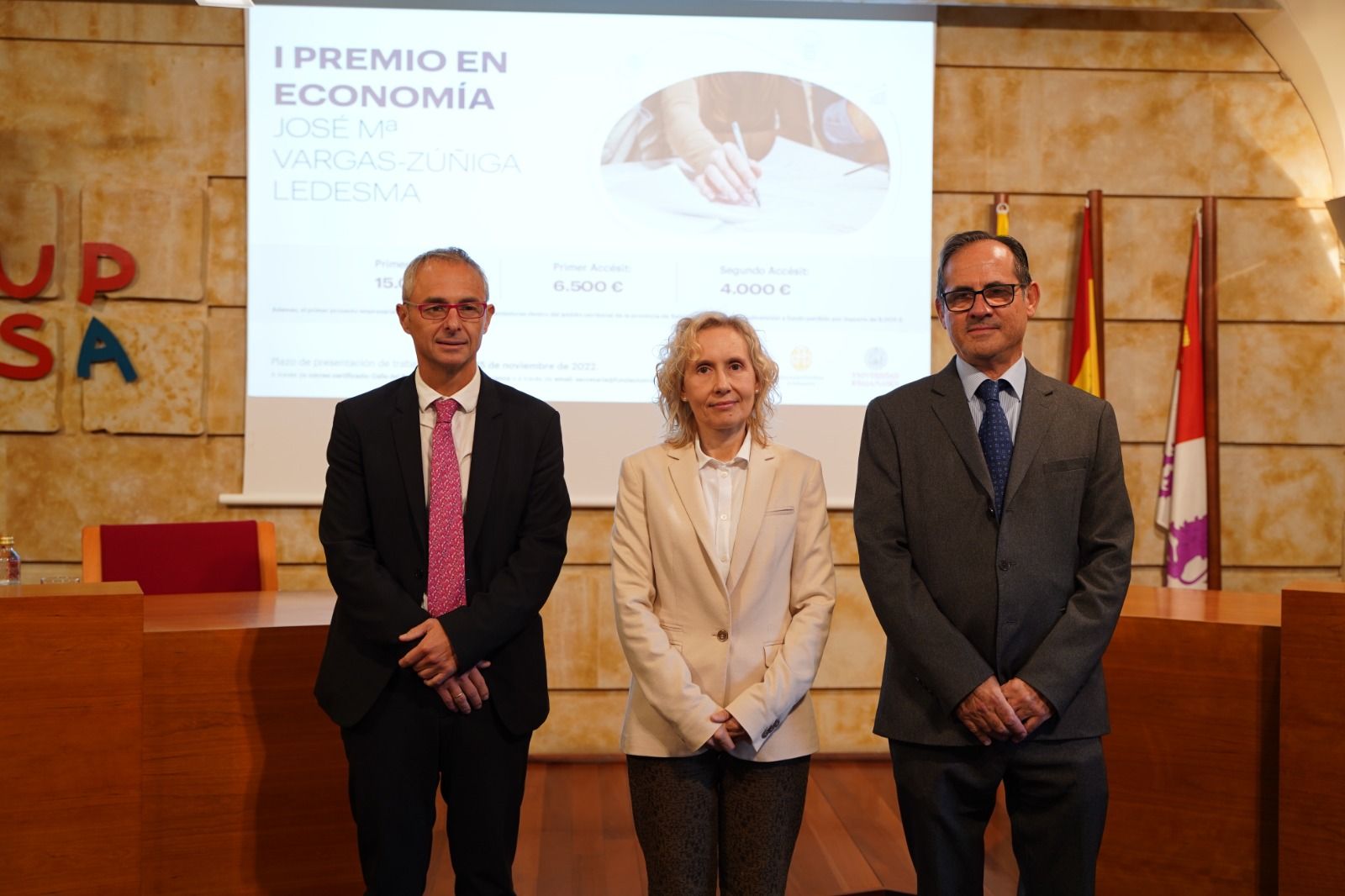 Presentación del I Premio en Economía José María Vargas-Zúñiga Ledesma